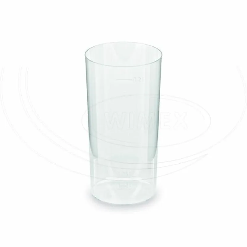 Kelímek vratný na Longdrink 2 cl / 0,2 l (PP) [10 ks] (20102 - 2N)