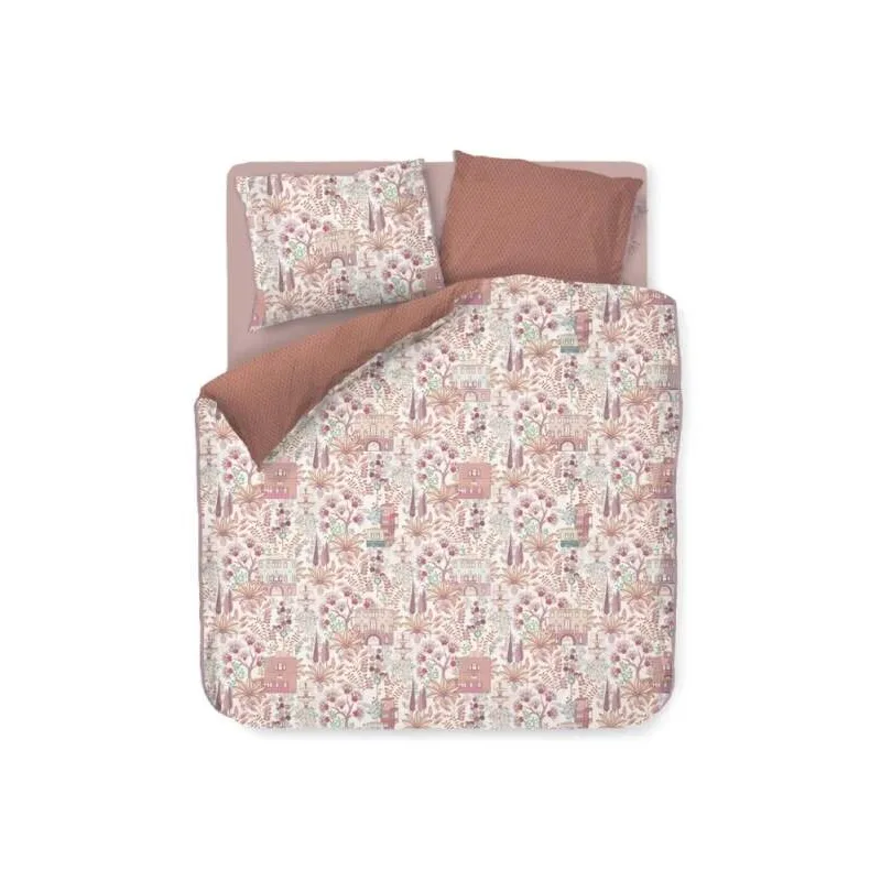 Pip Studio perkálové povlečení Casa Di Pip bílé 200x200 + 2 x 70x90 cm