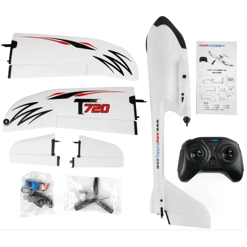 OMPHOBBY T720 RC letadlo RTF Mode 1