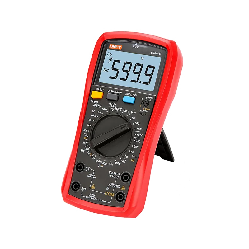 Univerzálny multimeter Uni-T UT890C NCV True RMS meranie tranzistorov hFE MIE0398