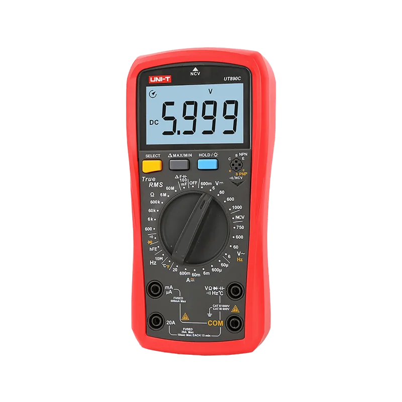 Univerzálny multimeter Uni-T UT890C NCV True RMS meranie tranzistorov hFE MIE0398