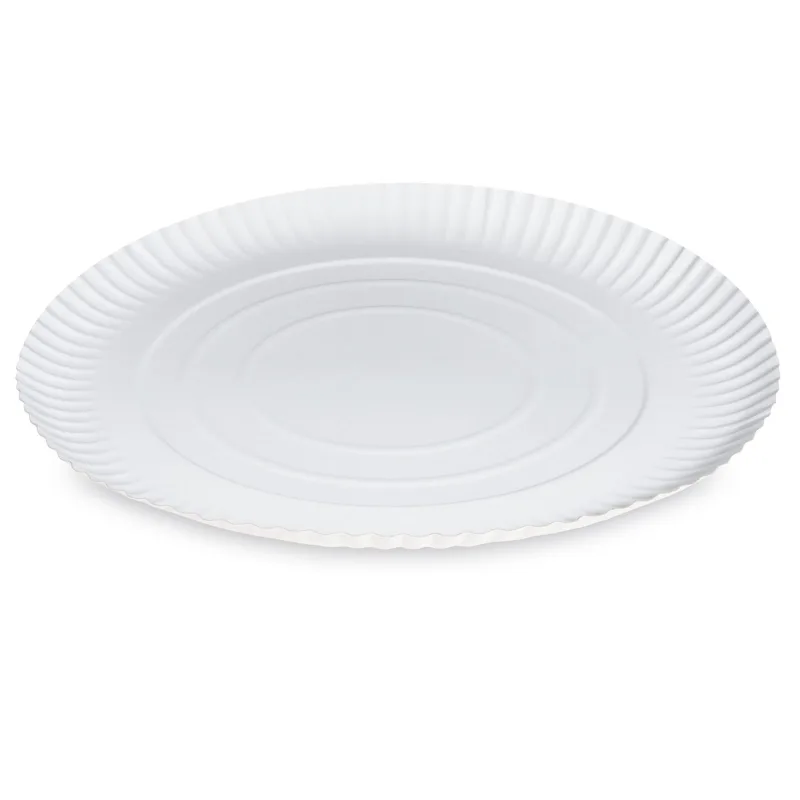 Papírové talíře hluboké Ø 34 cm RECY [50 ks] (71434)