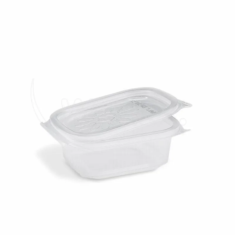 Miska oválná průhledná "Ripboxx Tiny" s víčkem 250 ml (PP) [50 ks] (PP826)