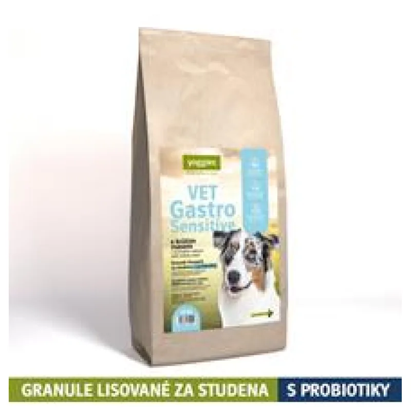 Yoggies VET Gastro Sensitive s krůtím masem, granule lisované za studena s probiotiky 2 kg