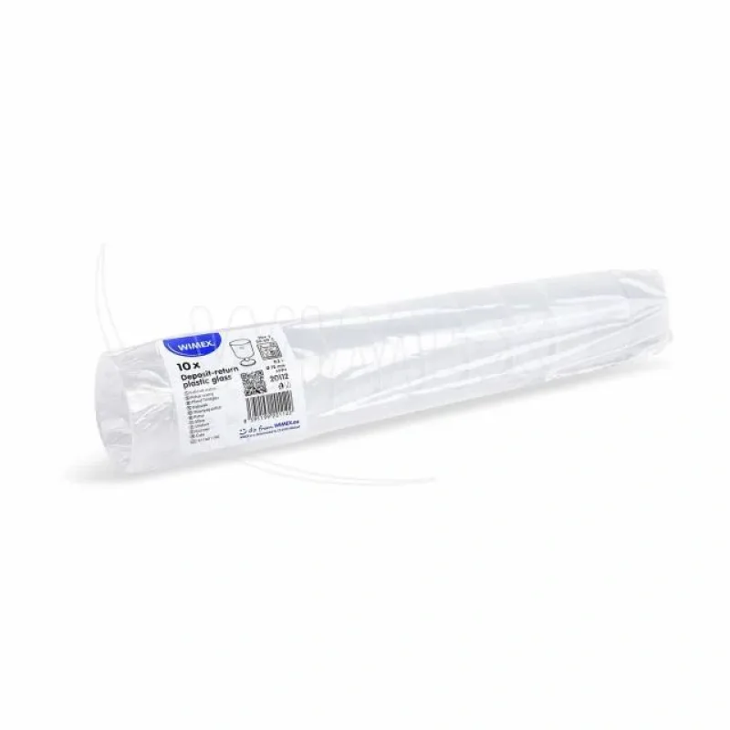 Kelímek vratný (PP) na stopce opakovaně použitelný Ø72mm 0,2L [10 ks](20112)