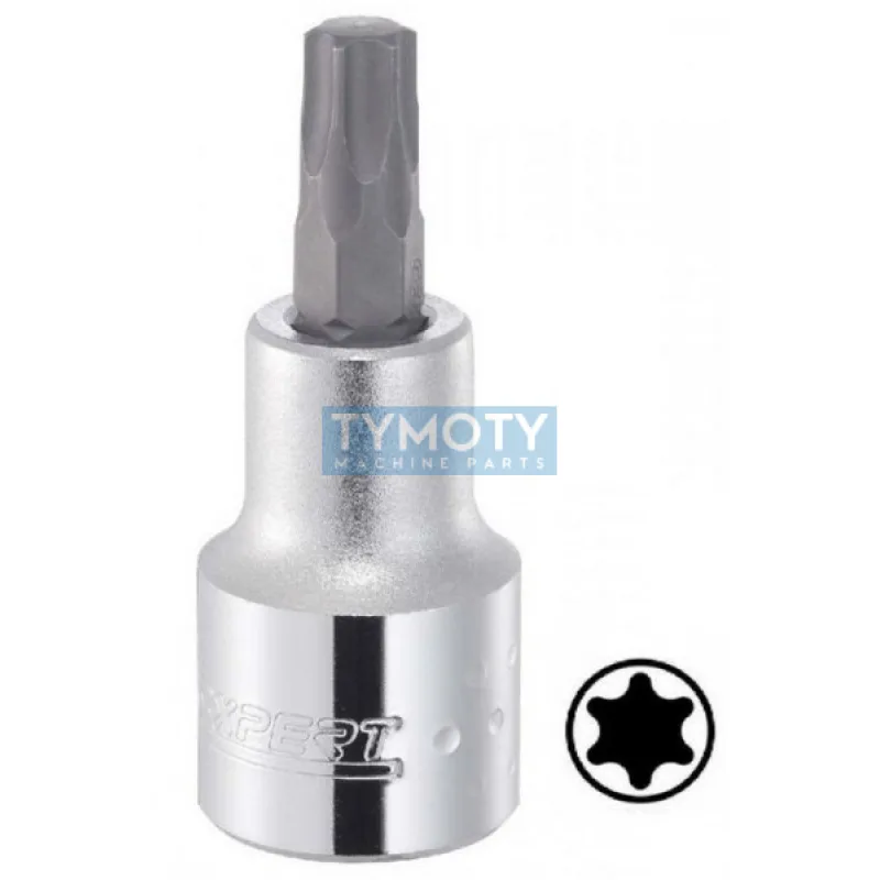 Hlavica zástrčná 1/2", TORX so štvorhranom, TONA EXPERT HL, E031919-T25