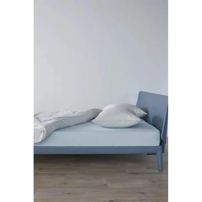Beddinghouse Jersey kvalitní bavlněné prostěradlo 180x200/220 cm, světle modré