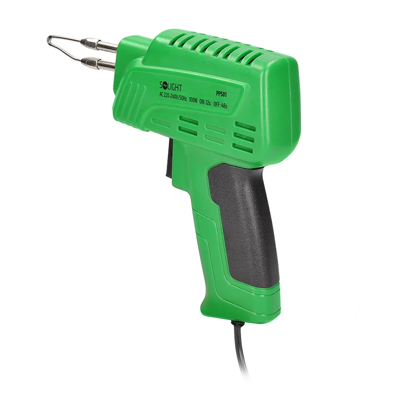 Solight Holding s.r.o. Pištoľ spájkovacia 100W sada PPS01