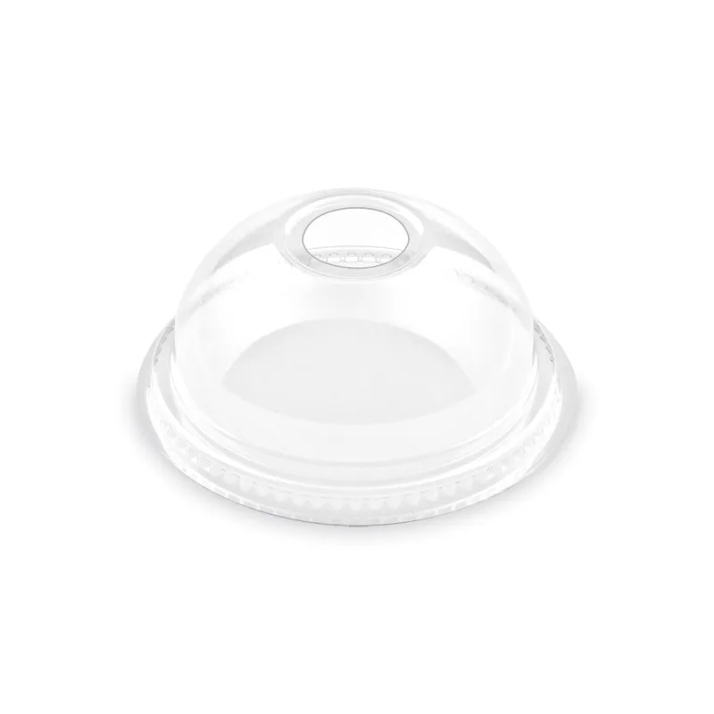 Víčko vypouklé s otvorem pro PET kelímky Ø 78 mm [50 ks] (76094)