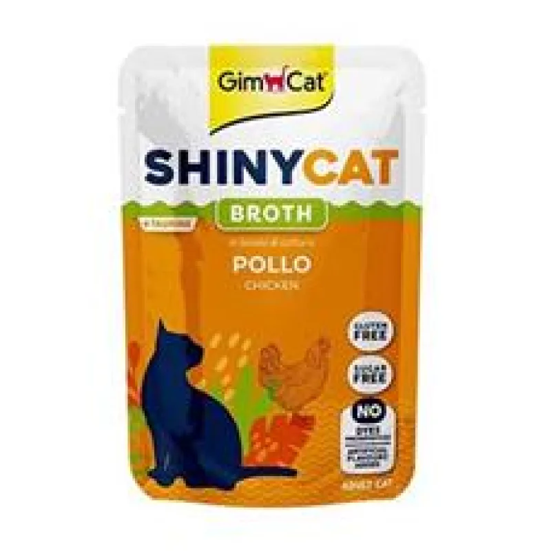 Gimcat ShinyCat kapsa kuře ve vývaru 70g