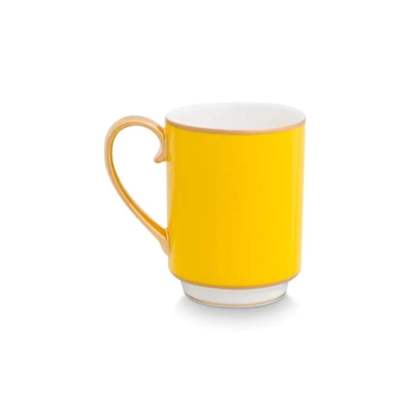 Pip Studio Pip Chique hrnek 345ml, žlutý
