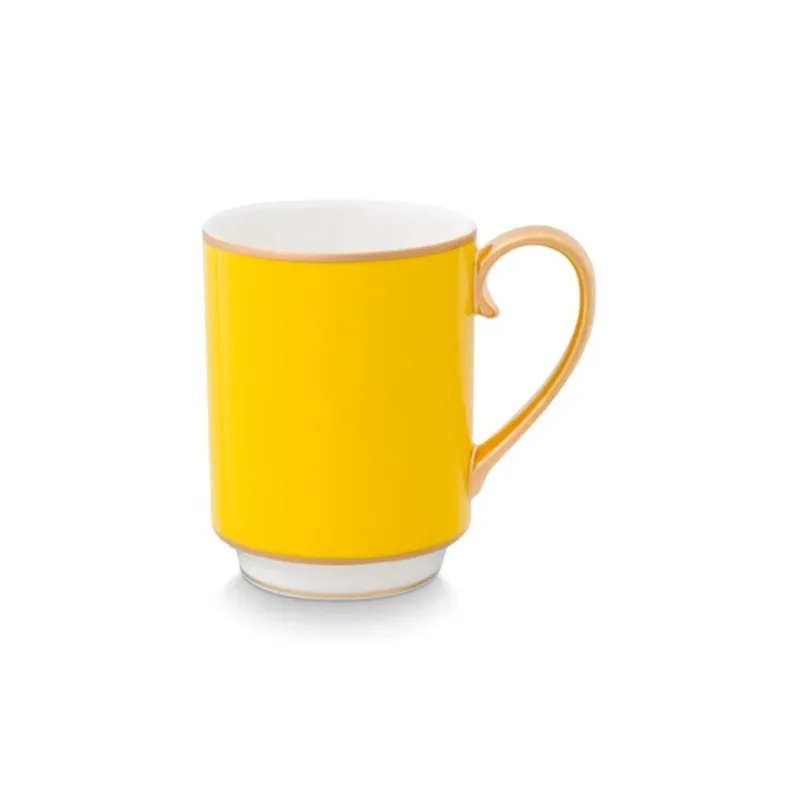 Pip Studio Pip Chique hrnek 345ml, žlutý