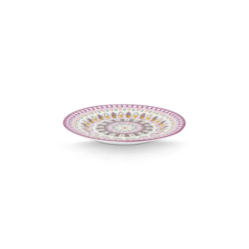 Pip Studio Lily & Lotus talířek Ø17cm, lila