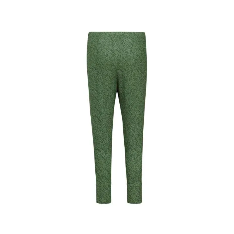 Pip Studio Bodhi 3/4 kalhoty Leafy Dots, zelené