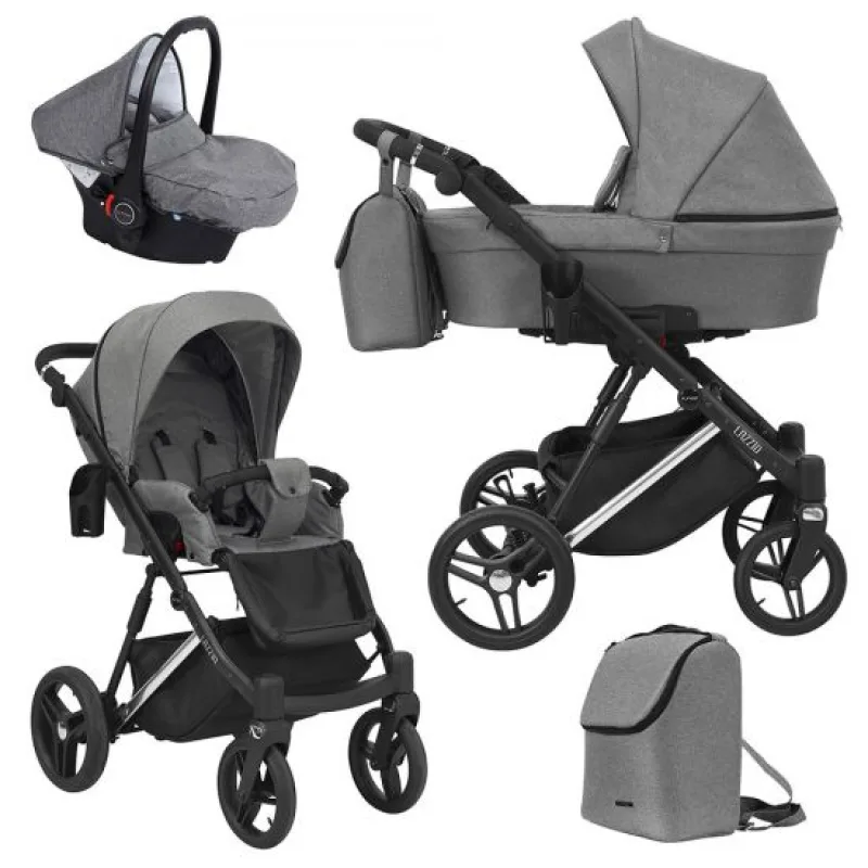 Kočík Kunert Lazzio Premium silver frame 3v1 - 06