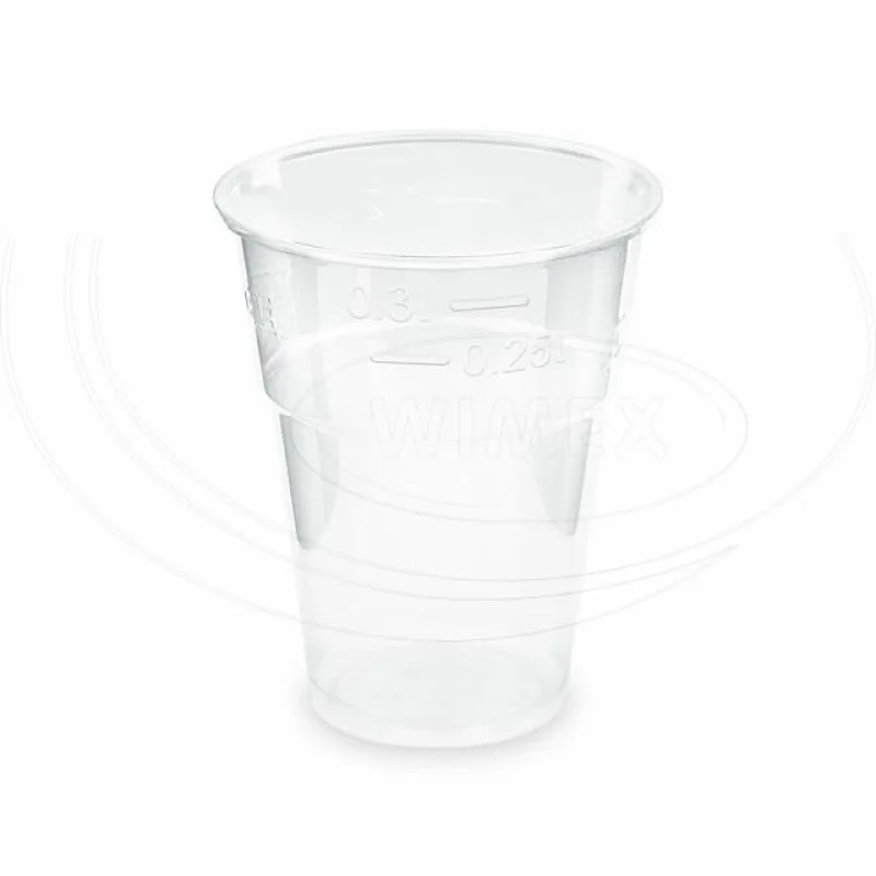 Kelímek průhledný 0,3 l (PLA) -BIO- (Ø 84 mm) [50 ks] (76313)
