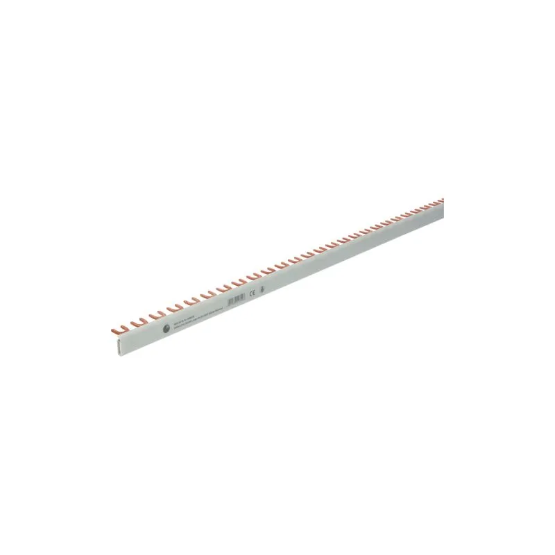 Hora eTec GmbH Prepojovacia lišta G-1L-1000/16, vidlička, 1pól., 80A, prierez 16mm2 57 modulov dĺžka 1m