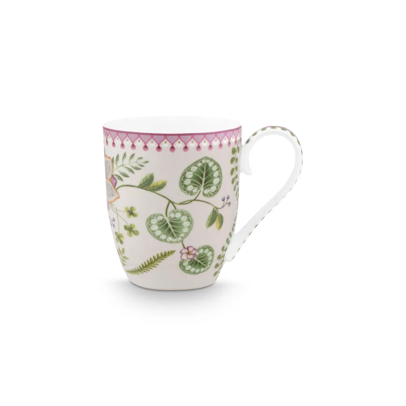 Pip Studio Lily & Lotus sada 2 hrnků 440ml, lila