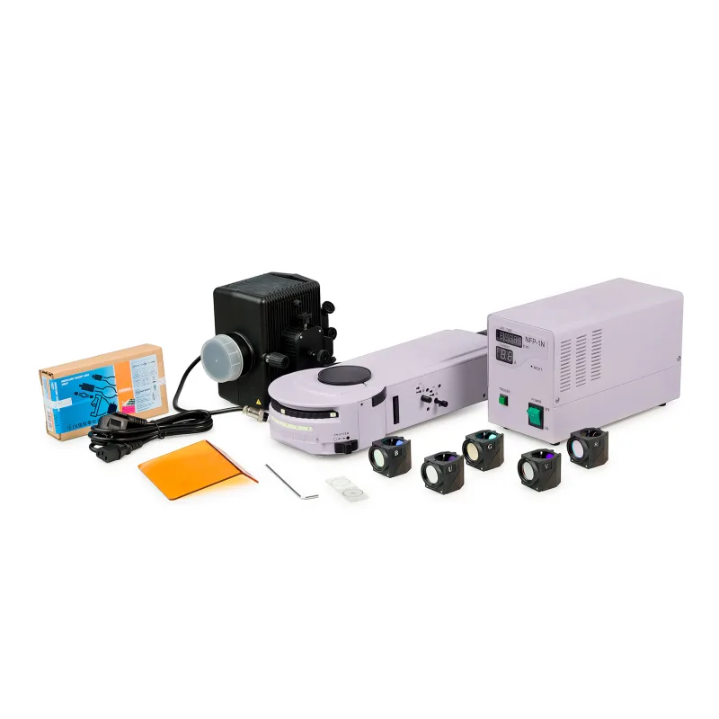 MAGUS Epi-FL06 Epi-Fluorescence Attachment, mercury lamp, fluorescence filter cubes В/G/UV/V/R/FITC/TRITC/DAPI