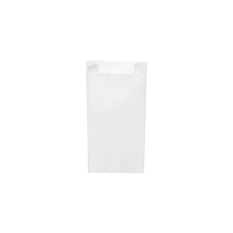 Svačinové papírové sáčky bílé 1 kg (12+5 x 24 cm) [1000 ks] (71010)