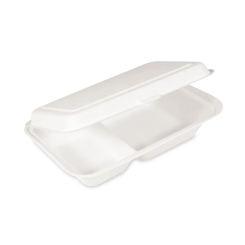 Menu box 2-dílný BIO cukrová třtina 250 x 162 x 63 mm [50 ks] (45512)