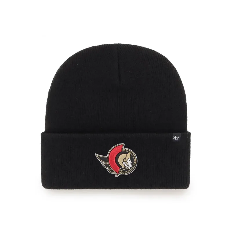 '47 Brand Ottawa Senators pletená zimná čiapka čierna - SKLADOM