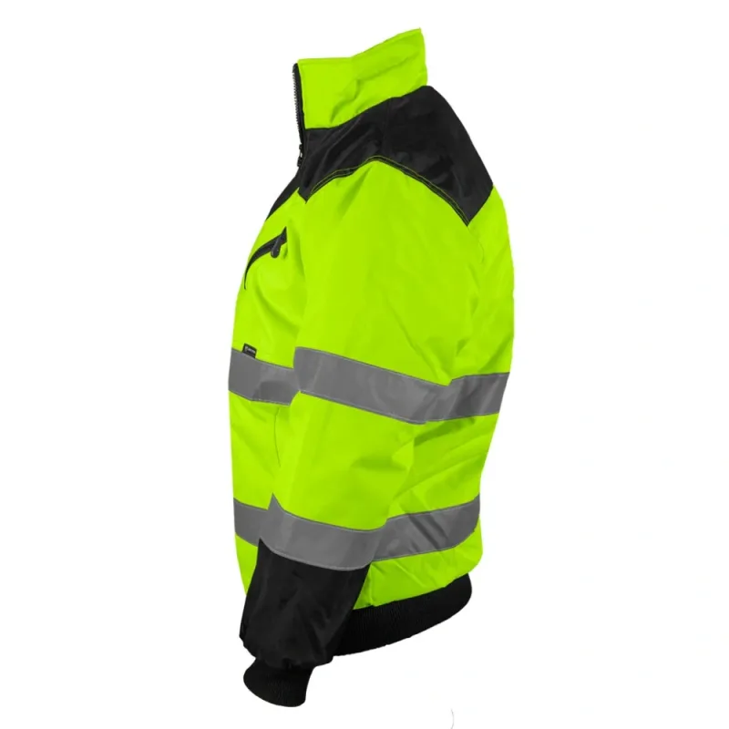 Leber&Hollman XVERT XV Winter reflexná bunda žltá/čierna
