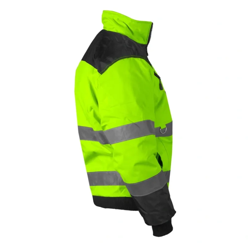 Leber&Hollman XVERT XV Winter reflexná bunda žltá/čierna