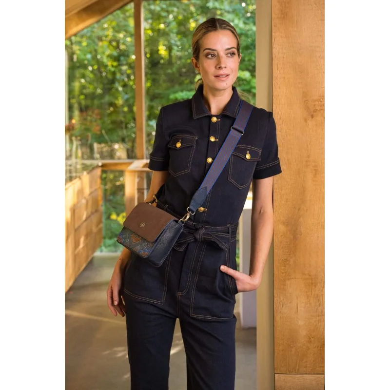 Pip Studio Jabali Fenna malá cross body kabelka, modrá
