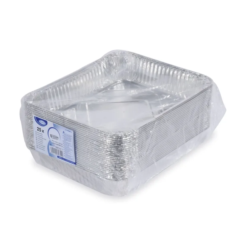 Mísa GASTRO 1/2 hranatá ALU 32,3 x 26,2 x 5,5 cm [25 ks] (79712)