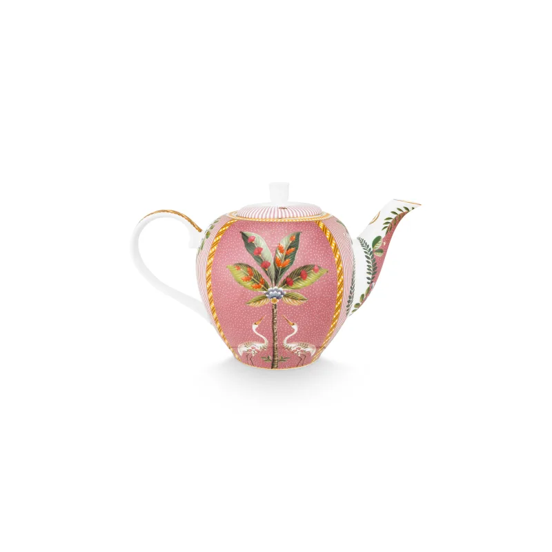 Pip Studio La Majorelle čajová konvice 1,6l, růžová