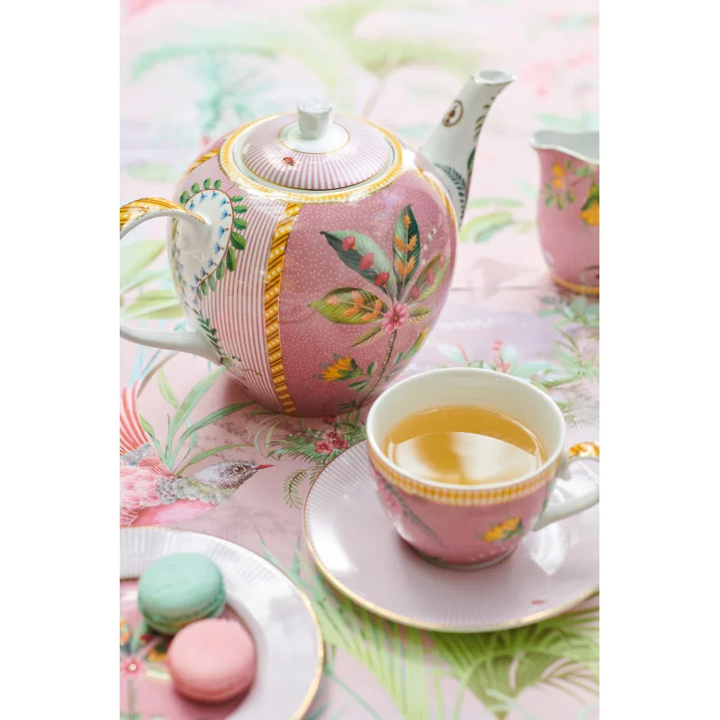 Pip Studio La Majorelle čajová konvice 1,6l, růžová