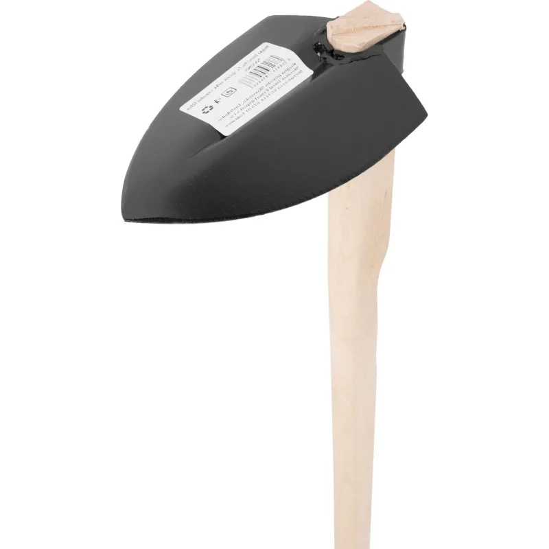 Motyka Fe, špicatá, veľká, 370 g, drevená násada 120 cm