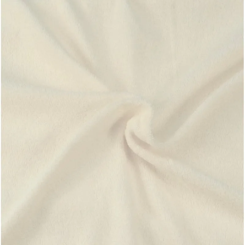 Froté prestieradlo smotanové 90x200 cm