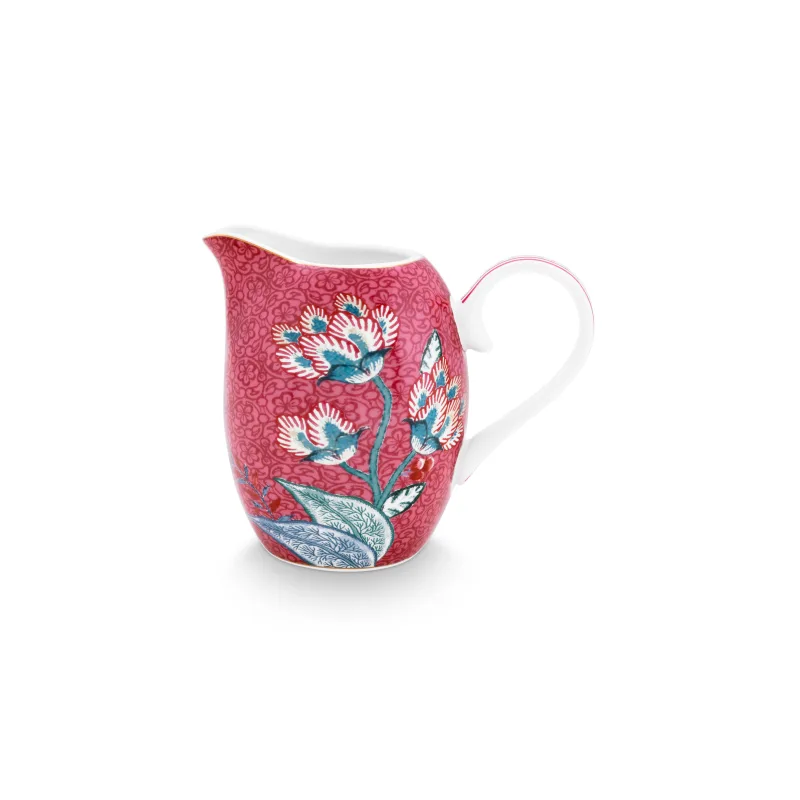 Pip Studio Flower Festival mlékovka 250ml, růžová