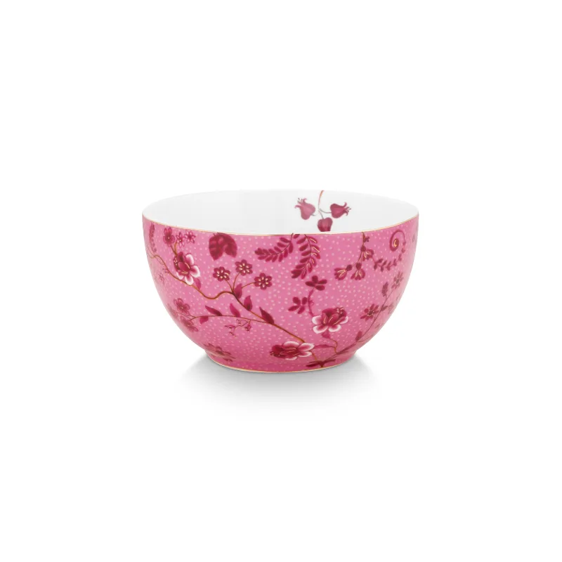Pip Studio Jolie Flowers miska ∅12cm, růžová