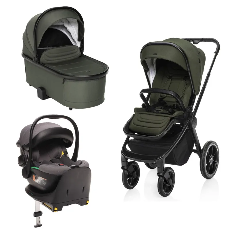 Set kočík Move Cross 3 + hlboká korba Move XL 3 + autosedačka+isofixová základňa