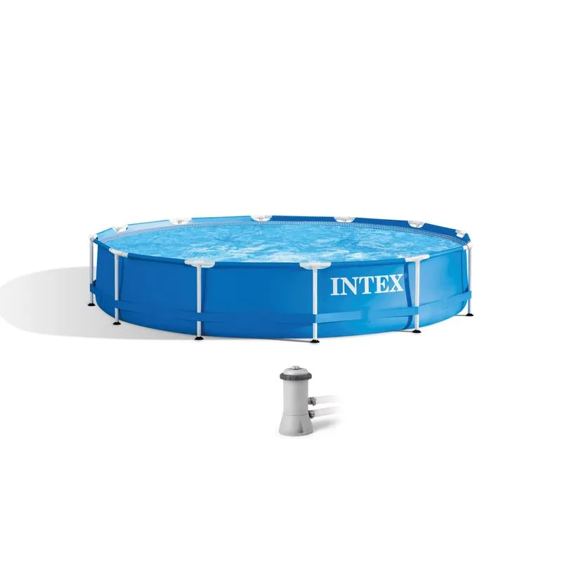 Intex Nadzemný bazén Intex® Metal Frame 28212, + filter + pumpa, 3,66x0,76 m
