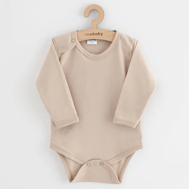 Dojčenské body New Baby Classic II svetlo béžové
