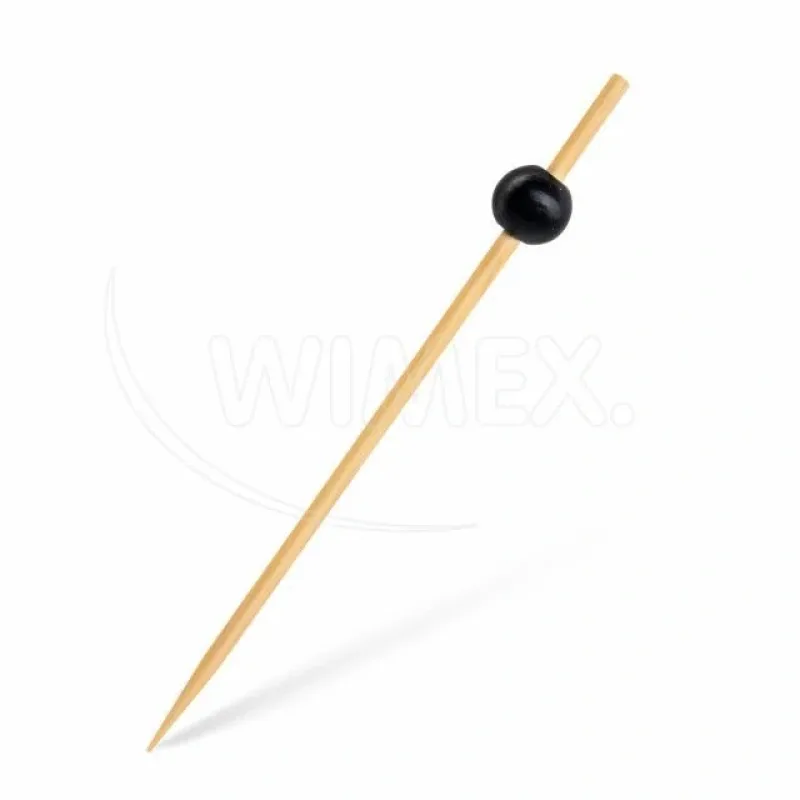 Bambusové bodce ČERNÁ PERLA 12 cm [100 ks] (66744)