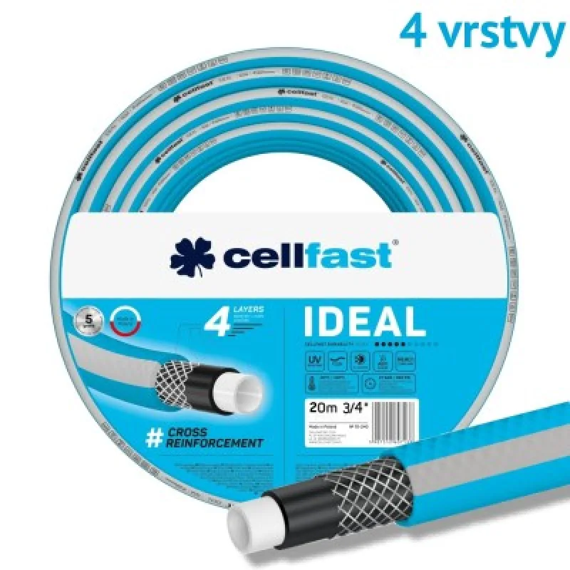 CELLFAST Záhradná hadica IDEAL 3/4" 20m