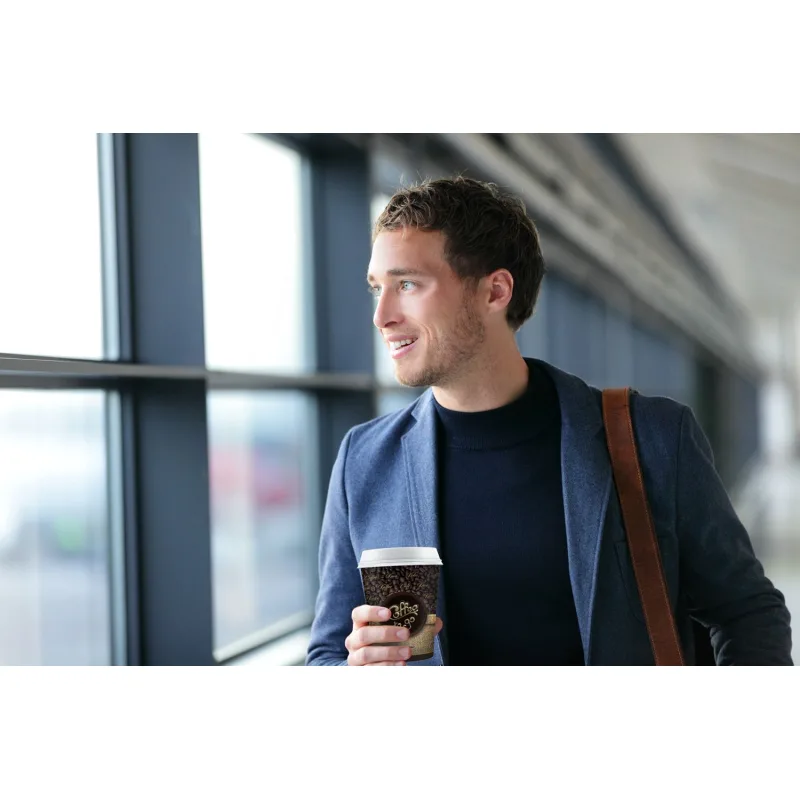 Papírový kelímek "Coffee to go" 280 ml, M (Ø 80 mm) [50 ks] (76628-1N,5N)