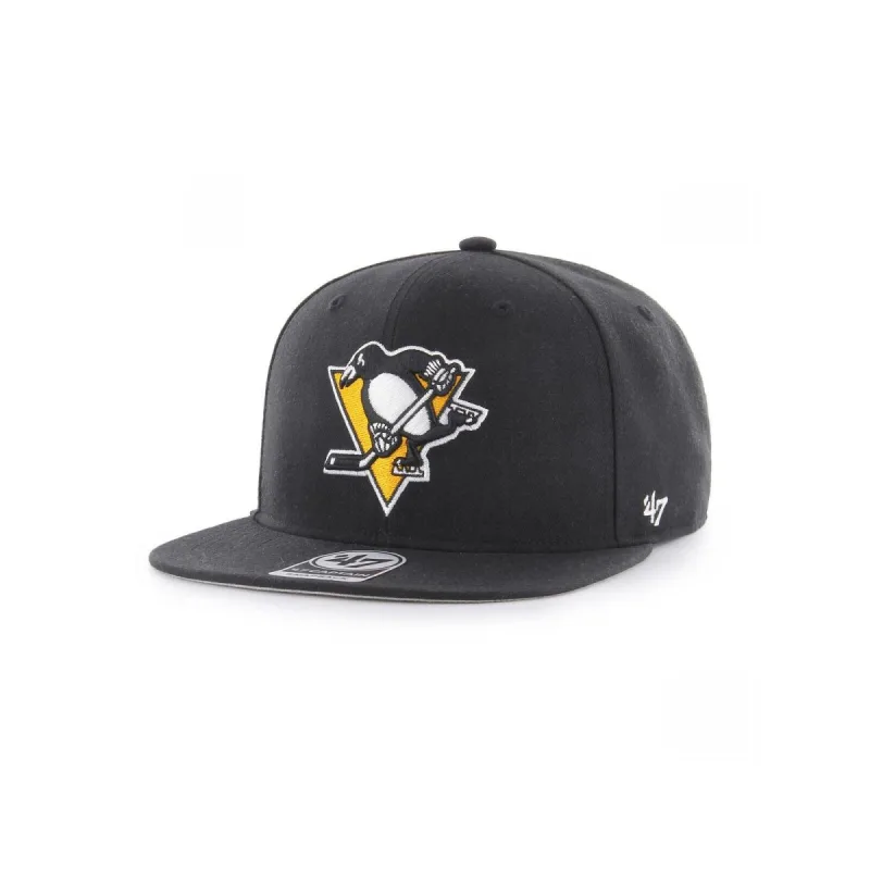 '47 Brand Pittsburgh Penguins Captain šiltovka čierna