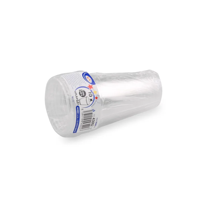 Kelímek průhledný 0,2 l (PLA) -BIO- (Ø 70 mm) [10 ks] (43002)