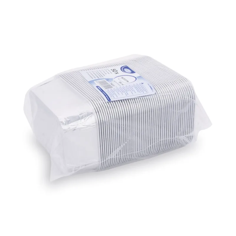 Miska hranatá ALU (550 ml) 14,9 x 10,9 x 4,5 cm [50 ks] (79405)