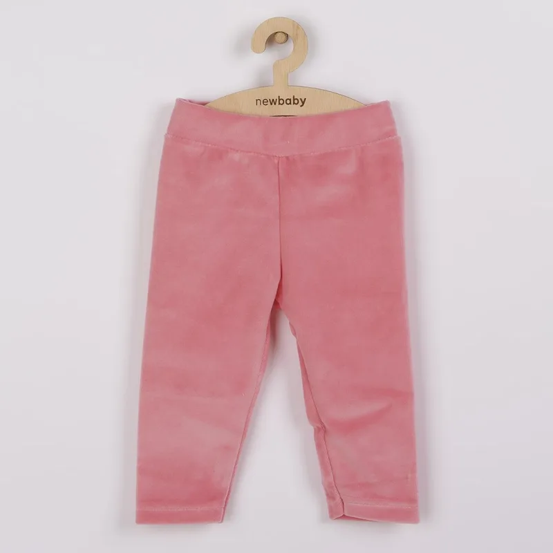Dojčenské semiškové legíny New Baby For Girls