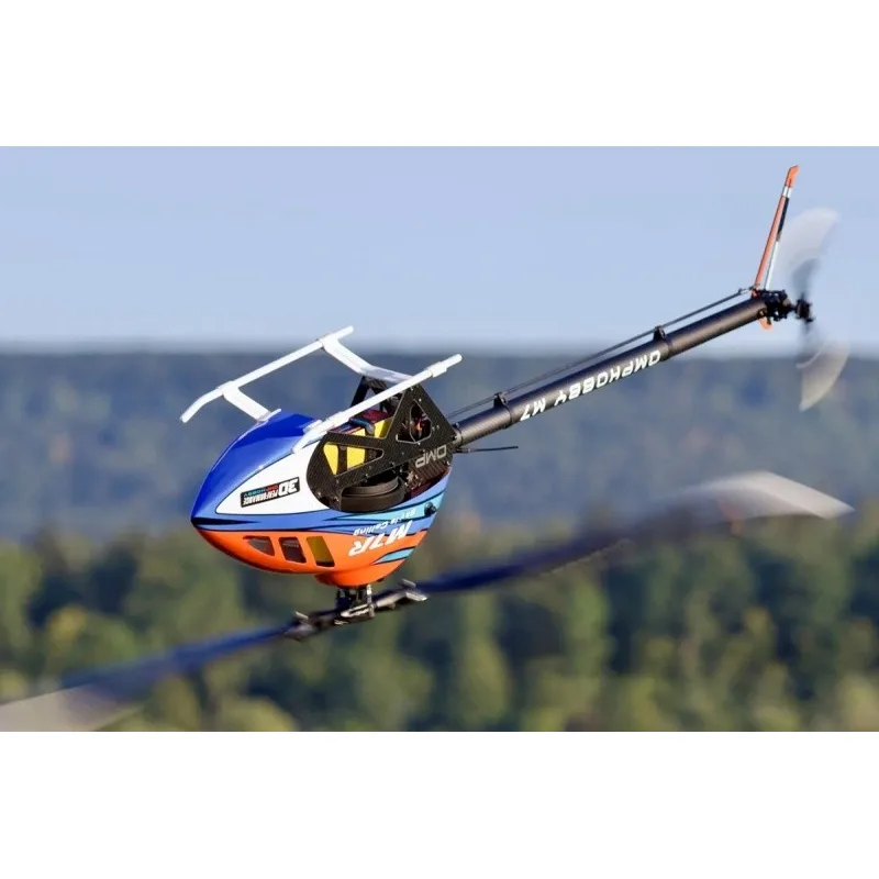 OMP M7R kits+blade+motor+ESC+Bt modul-oranžová