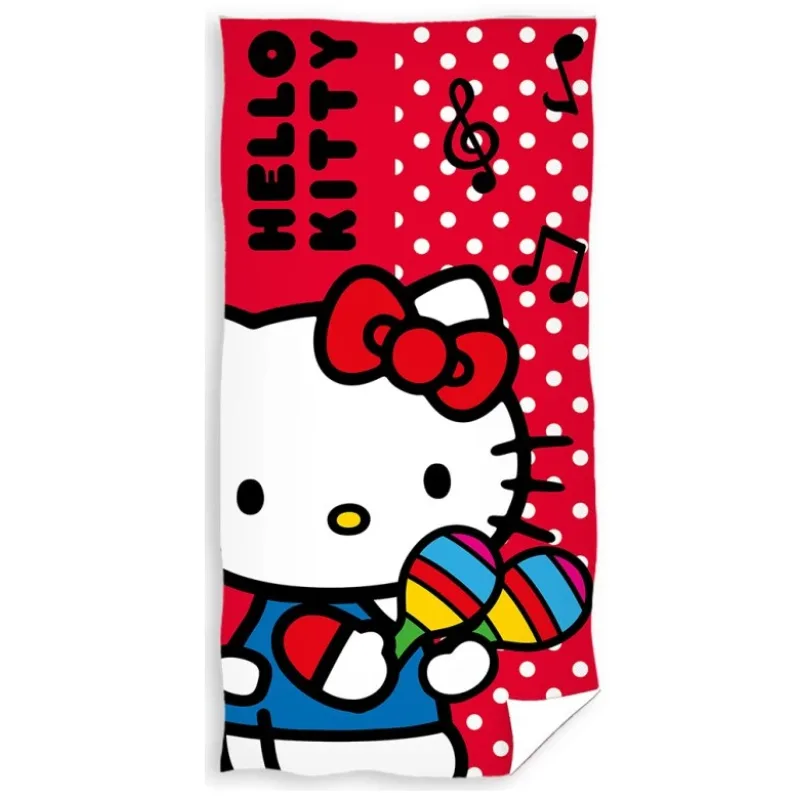 Detská osuška Hello Kitty Malá Hudobníčka 70x140 cm