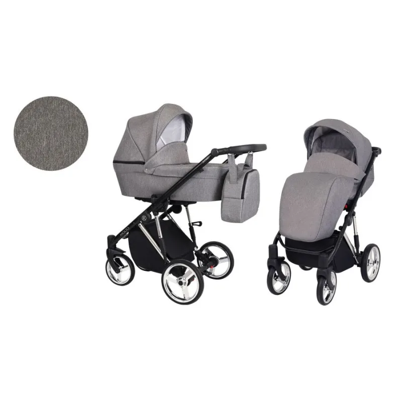 Kočík Kunert Molto Premium silver frame 2v1 - 02