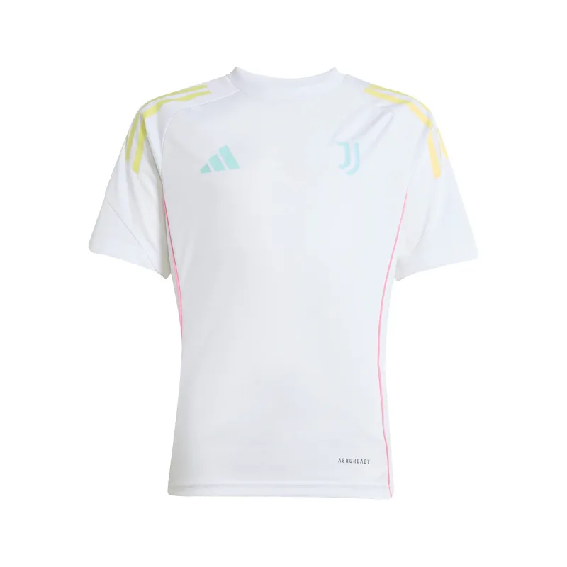 Adidas Juventus FC tréningový dres biely detský 2025-2026